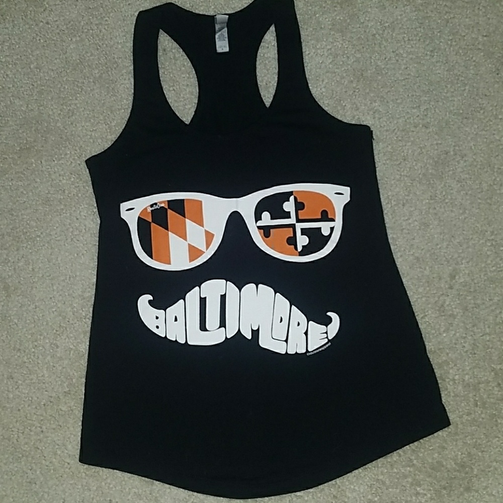 Route One Baltimore Orioles Racer Tank